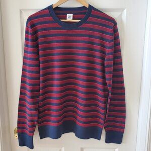 GAP Men's Crew Neck Sweater 100% Cotton  Sz Medium Sustainable Office